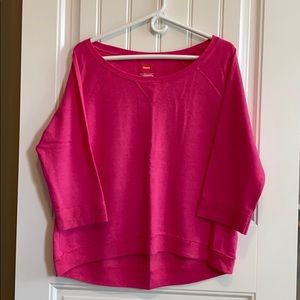 Hanes Off the Shoulder Sweatshirt